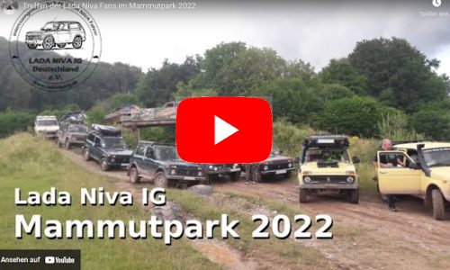 Impressionen vom Treffen mit der Lada Niva IG im Mammutpark 2022