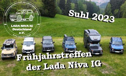 Frühjahrstreffen der Lada Niva IG 2023
