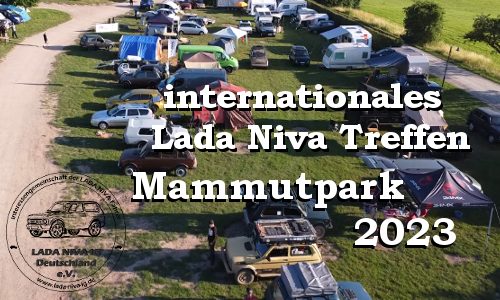 Internationales Lada Niva Treffen im Mammutpark