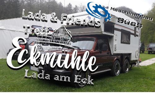Lada am Eck Ladatreffen Eckmühle by C. Blenz