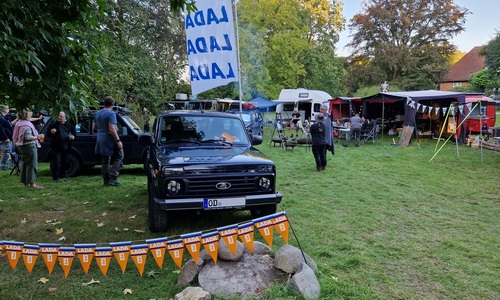Lada Fans auf der Adventure Northside 2023