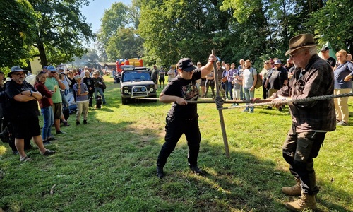 Lada Fans auf der Adventure Northside 2023