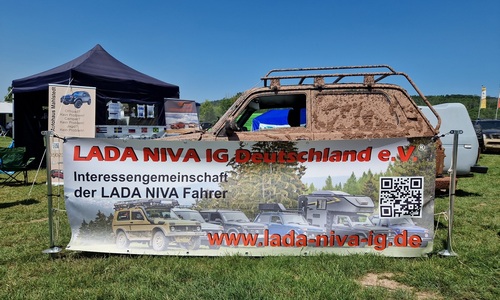 Internationales Lada Niva Treffen der Lada Niva IG im Juli 2023