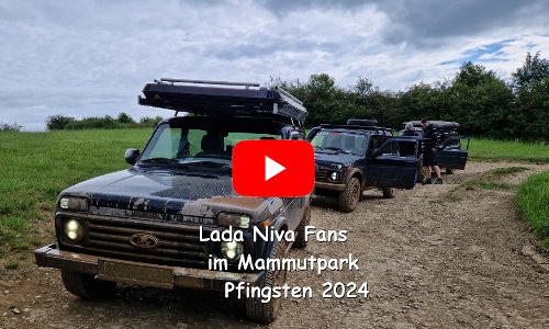 Lada Niva Fans Pfingsten 2024