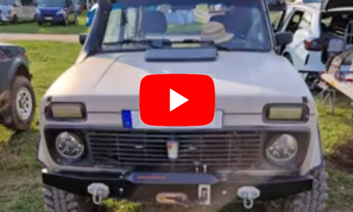 Lada Niva Foto-Shooting Mammutpark 2023